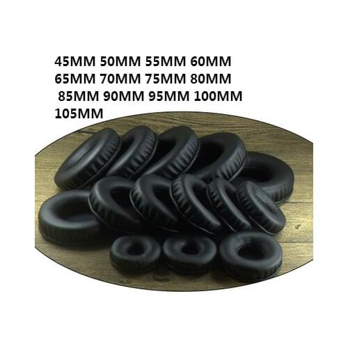 Soft Earpad 45MM-110MM Foam Ear Pads 70mm 80mm 90mm Cushions for Sony for AKG for Sennheiser for ATH for Philips Headphones