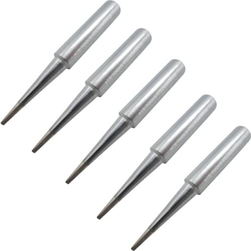 Soldering Tip T18-DL12 Long Chisel 1.2mm Fit HAKKO FX-888 FX-888D FX-8801 FX-600 Lead Free Iron Bit Nozzle Pencil Welding Handle