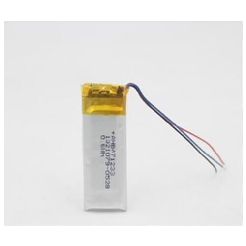 New Battery for Sennheiser Momentum in-ear Headset Li-Po Rechargeable Accumulator Replacement 3.7V 170mAh AHB471233PST W/3 Lines