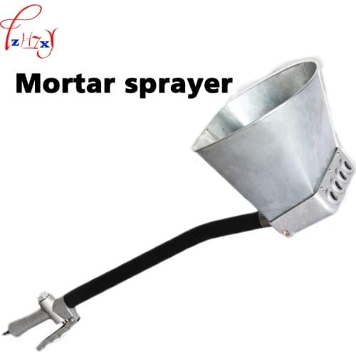 Cement Mortar sprayer gun High efficiency cement mortar spray gun ceiling wall spraying machine 1pc