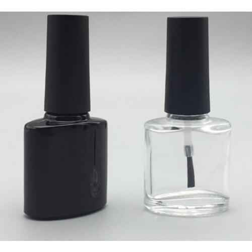 10ml Portable Nail Polish Varnish Empty Bottle Make-up Container with Brush Fashion