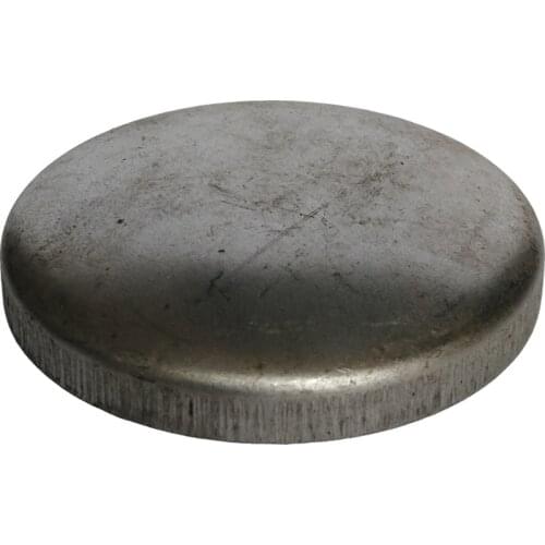 Stadium Guardrail Post Iron Cover 75-76mm Galvanized Rain Cap Seal For Round Pipe