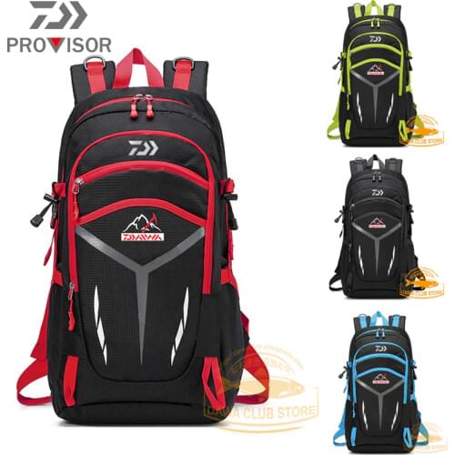 2020 Night Reflection Fishing Bag Toolkit Camping Mountaineering Picnic Travel Backpack Multipurpose Waterproof Fishing Backpack