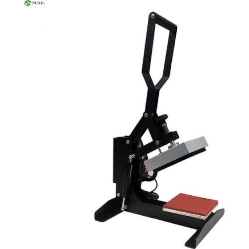 Thermal transfer equipment Manual heat press machine small drilling rig printed T-shirt hot stamping machine