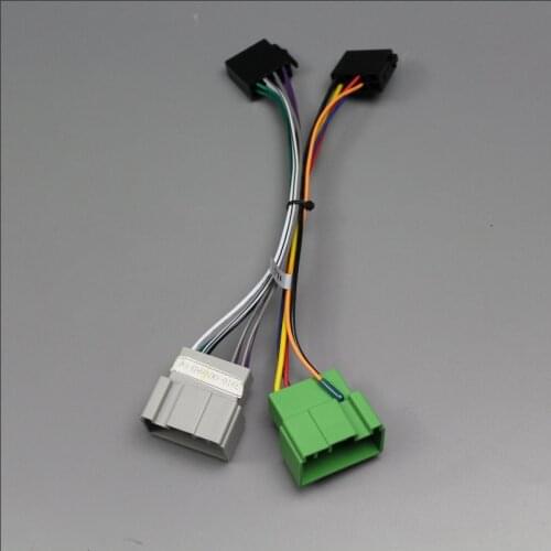 Plugs Into Factory Harness For Volvo S40 S60 S80 V70 XC70 Radio Wire Adapter Aftermarket Stereo Cable Male DIN To ISO
