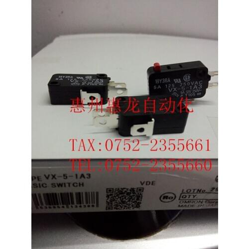 [ZOB] Supply of new original OMRON Omron micro switch VX-5-1A3 stock sale --30PCS/LOT