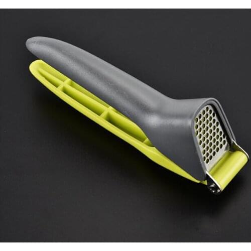 1PC Stainless Steel ABS Plastic Garlic Presses Split Crusher Ginger Garlic Chopper Multifunction Kitchen Vegetable Tools OK 0931