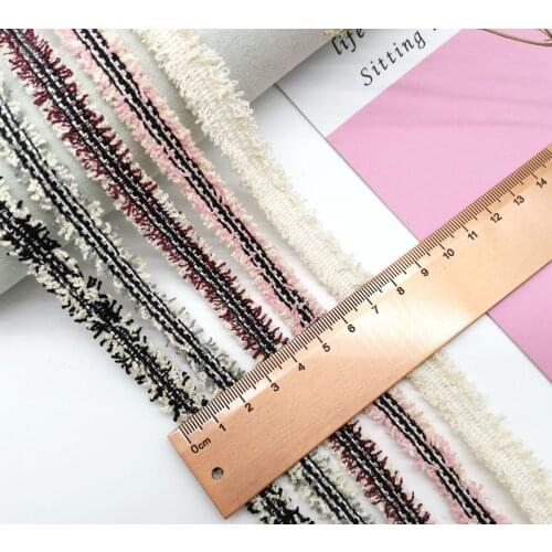 1CM 10yards Tweed webbing ribbon with Frayed sides for gaments,hats,pins. sewing accessories Ribbon for garments