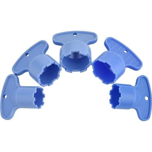 5 Pcs Plastic Faucet Aerator Repair Replacement Tool Spanner For Aerator Wrench Sanitary Ware Faucet Inflator Filter Liner Tool