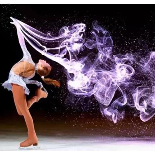 5d Diamond Painting full square skating girl landscape Cross Stitch DIY Diamond Embroidery full rhinestones Mosaic home decor