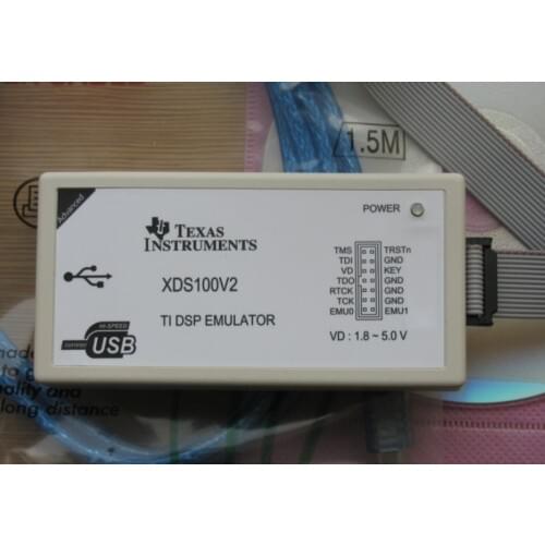 Free Shipping! 1pc XDS100V2 USB2.0 DSP emulator supports TI DSP / ARM core CCS4 CCS5 64BIT