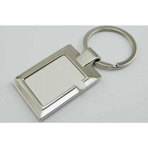 Sublimation blank metal key chain pendants gift for children can print photo picture custom design personality gift 20pcs/lot