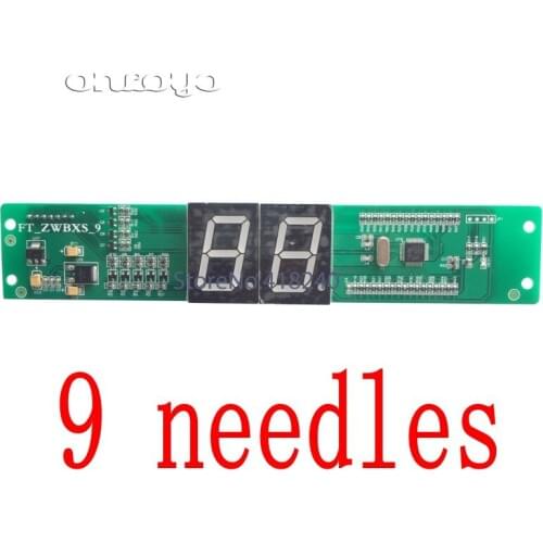 Dahao Computer Embroidery Machine Accessories Digital Needle Position Display Board Support 1 To 9 Needles