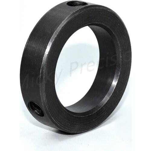 Mask machine accessorie 45carbon steel shaft collar bushing stop screw type bearing retaining ring ID 8-32mm Set Screw M5 M6 M8