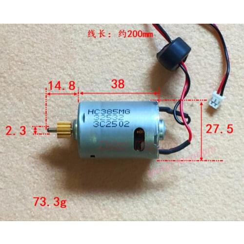 JOHNSON RS-385 HC385MG DC Motor 3V-12V 28700RPM High Speed Power Large Torque Carbon Brush Engine DIY Toy