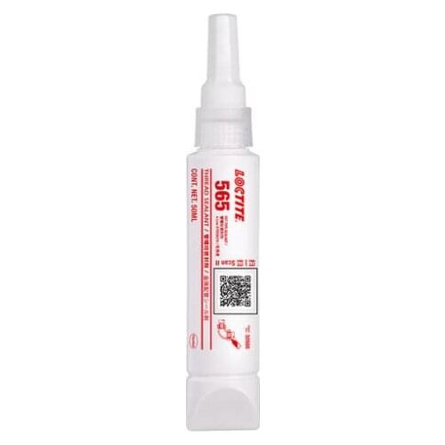 Loctite 565 glue high temperature pipe thread sealant white 50ml