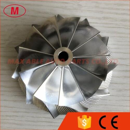 HX40 66.65/84.00mm 11+0 performance design Turbocharger Billet/milling/Aluminum 2618 compressor wheel for racing
