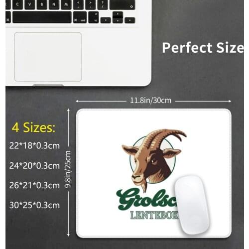 Grolsch Mouse Pad DIY Print Cushion Beer Brewery Brew Breweriana Drinks Beverages Vintage Bock Goat