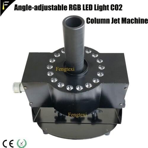 CO2 Cryogenic Smoke Stage Jet Machine DMX512 RGB 3in1 Wash LED CO2 Jet Theatrical CO2 Cooling Effect Fog Smoke Device