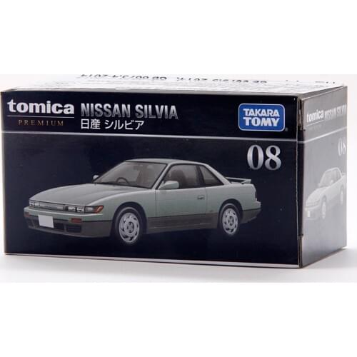 Takara Tomy Tomica Premium TP08 Nissan Silvia 1/62 Metal Diecast Vehicle Model Car New