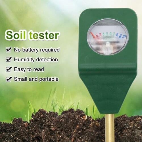 Mini Soil Moisture Meter Humidity Tester Hygrometer Metal Sensor Water Test Analyzer Instrument for Garden Plant Farm Tool