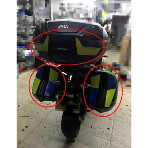 Motorcycle Decal Sticker Waterproof Reflective Travelled box Luggage Trunk Side case For Kawasaki versys650 versys 650