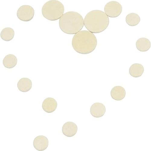17Pcs Clarinet Pads Musical Instrument Clarinet Cushion Woodwind Instruments Part And Accessories Clarinet Pads Replacement