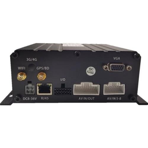 High Quality WIFI GPS 8 channel SD card and HDD mobile car MDVR HD 1080p car dvr