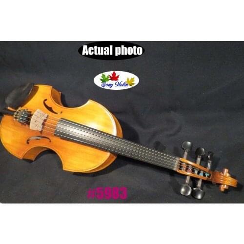 Baroque style SONG Brand Maestro 5 strings 15 1/2"viola,huge and powerful sound