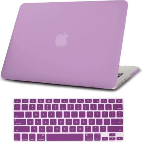 Laptop Case for Apple MacBook Air 13/11/Pro 13/15 Inch Protective Shell + Keyboard Cover