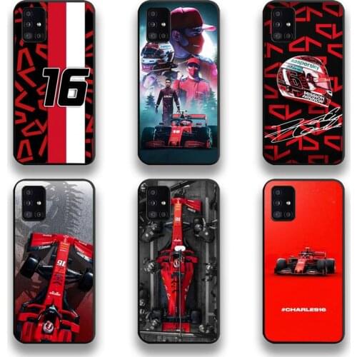 Charles Leclerc 16 F1 Phone Case For Samsung Galaxy A21S A01 A11 A31 A81 A10 A20E A30 A40 A50 A70 A80 A71 A51