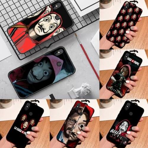 Spain TV Money Heist House Paper La Casa de papel Phone Case For Xiaomi Redmi note 7 8 9 t max3 s 10 pro lite shell coque cover