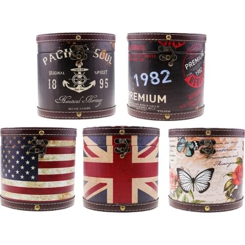 Wooden Rounded Fashion Multi-pattern Tissue Paper Napkin Box Holder for Home