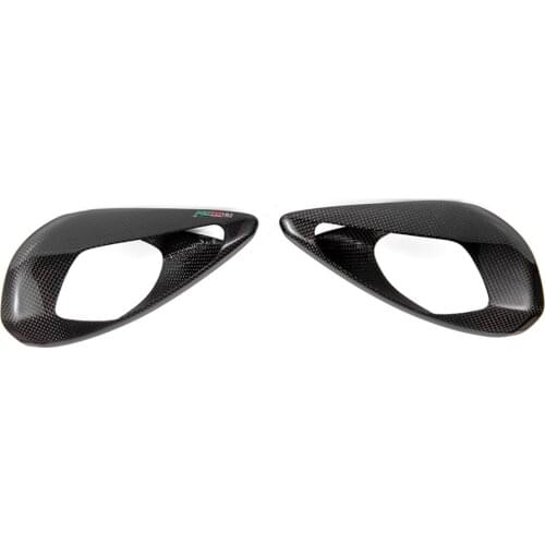 For DUCATI Panigale V4 V4S Carbon fiber Rearview Mirror Cover Cap 2018 2019 Motorcycle Fairing