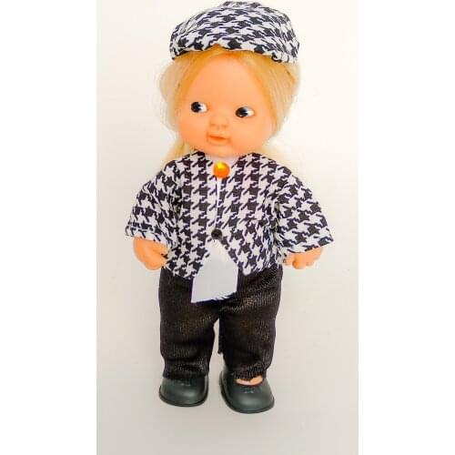 Dress and accessories Madrileño Madrid Chulapo famous doll not included manufactured in Spains Barriguitas Doll Gift