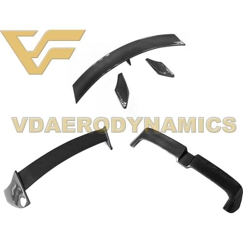 Suitable For 16-19 Benz X253 GLC200d GLC250 GLC300 GLC350e GLC350 GLC43 GLC63s VAD Carbon Fiber Rear Roof Wing Spoiler
