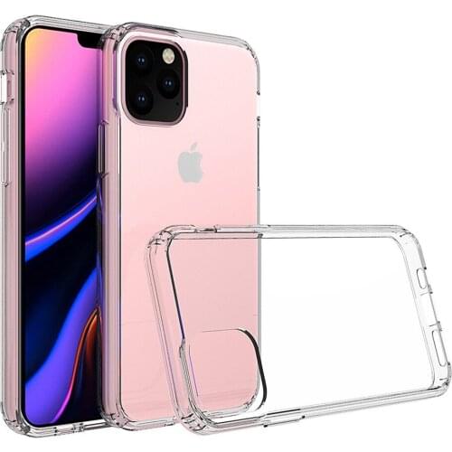 2019 Shockproof Bumper Transparent Silicone Phone Case For iPhone 11X XS XR XS Max 8 7 6 6S Plus Clear protection Back Cover