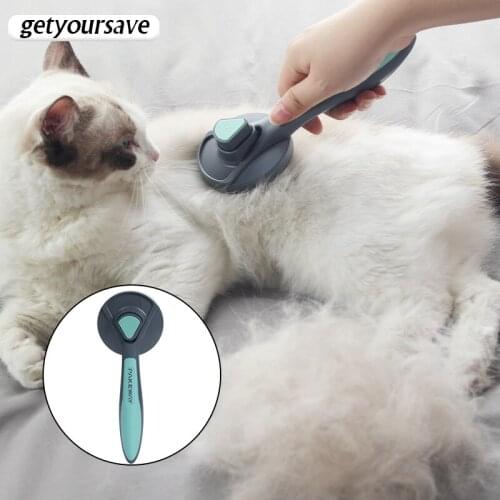 Cat Comb Hair Removal Comb Grooming and Care Pet Cat Accessories Cleaning Supplies Open Knot Massage Dog Accessories for Cats