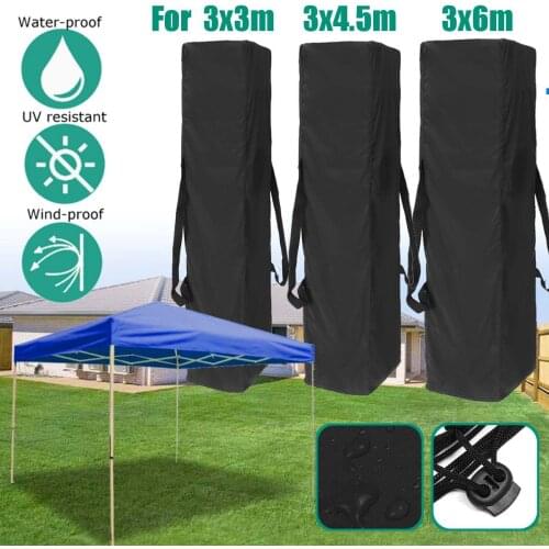 3 sizes Waterproof Anti-UV Storage Cover Bag for Up Canopy Tent Garden Tent Gazebo Canopy Outdoor Marquee Shade Protector