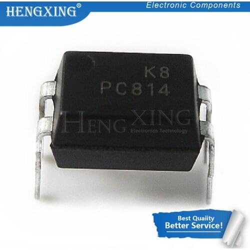 10pcs/lot HCPL-814-00AE LTV-814 LTV814 compatible optocoupler PC814 DIP-4 original authentic In Stock