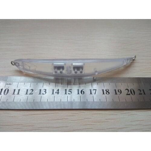 10pcs Unpainted Blank Lure Body Fishing Lure Twitching Minnow 110mm 9g Bent Body Topwater Walking Bait