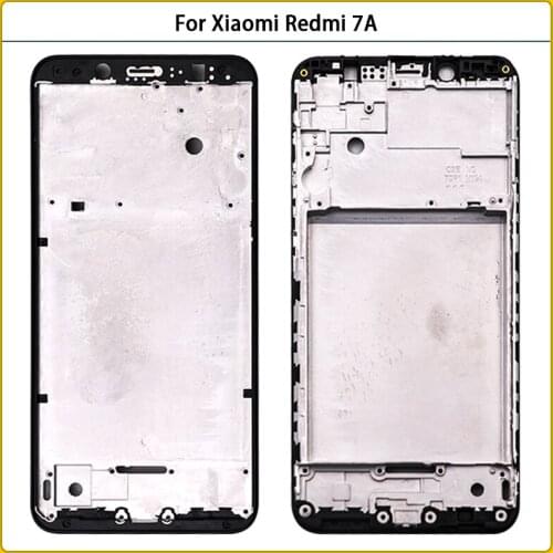 10Pcs For Xiaomi Redmi 7A Middle Frame LCD Supporting Plate For Redmi 7A Housing Middle Frame Front Bezel Faceplate Replace