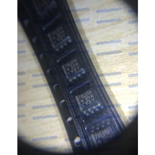 100PCS/LOT UA78L05ACDR UA78L05AC 78L05A IC POSITIVE-VOLTAGE REGULATORS 5V 0.1A 8SOIC