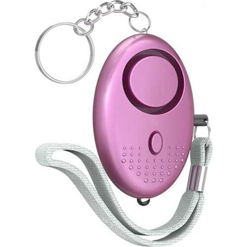 130dB Self Defense Alarm Anti-wolf Girl Women Security Protect Alert Personal Safety Scream Loud Keychain Light Emergency Alarm
