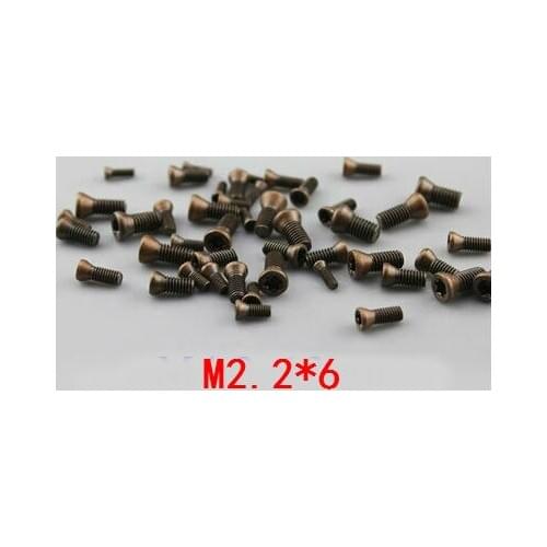 50pcs M2.2*6mm CNC lathe tool spare screws Torx screws