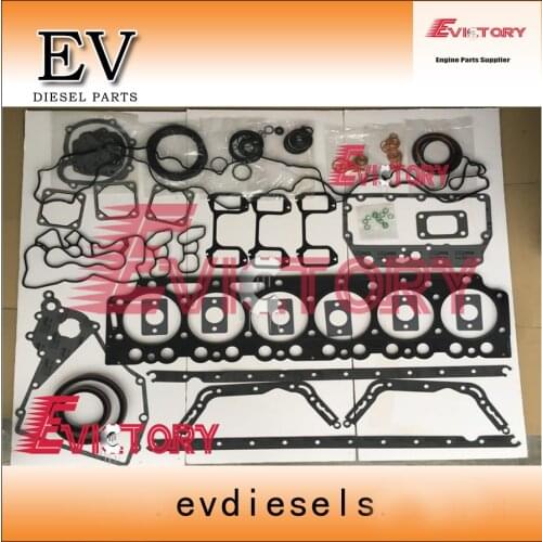 For Volvo excavator engine D7E Full engine repair gasket kit +cylinder head gasket
