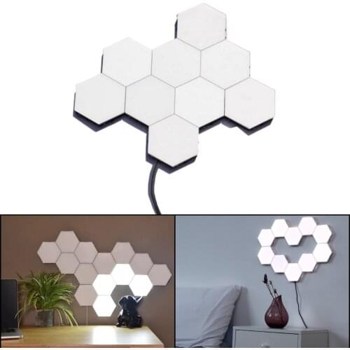 RGB Touch Sensitive Quantum Lamp LED Hexagonal Modular Smart Color Night Light For Homes Bedrooms LED Lights