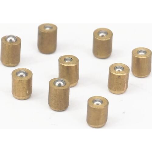 LOT 20 4x5mm Brass Push Button oiler press fit ball oiler for Gas Engine Motor Hit&Miss Oil Grease