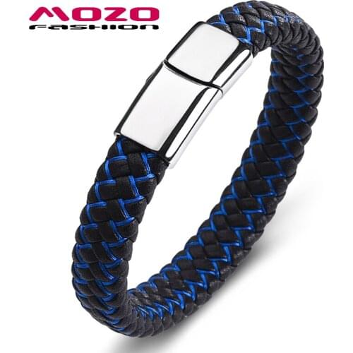 Fashion Classic Woman Simple Bracelet Leather Charm Bracelets Men Hot sale knot Punk Jewelry 3 color Blue Red White