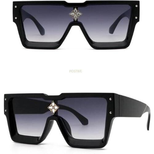 2021 summer new sunglasses Woman fashion big frame square glasses factory wholesale Low price